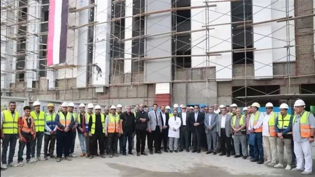 وزير الصحة يوجه بتسريع الأعمال الإنشائية بمبنى الطب الرياضي ومشروعات أرض حميات إمبابة