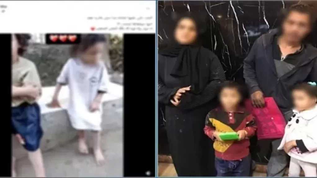 القبض على زوجين بتهمة استغلال ابنتيهما في أعمال التسول بالمنوفية