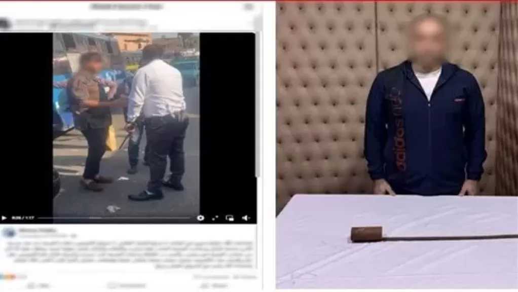 ضبط سائق حطّم زجاج أتوبيس بعصا حديدية في الدرب الأحمر