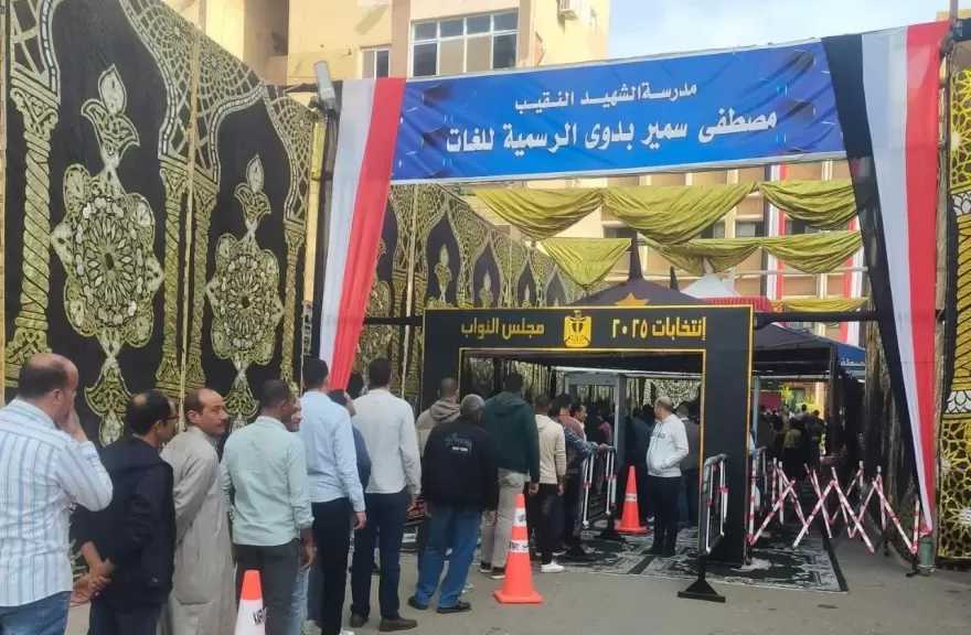 إقبال كبير من المواطنين على لجان قرى كفر الشيخ للإدلاء بأصواتهم في انتخابات النواب