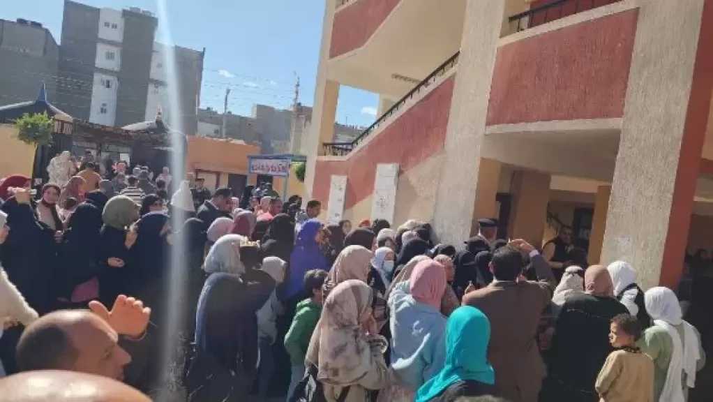 السيدات يتصدرن المشهد.. إقبال كبير على لجان الانتخابات بكفر الشيخ| صور