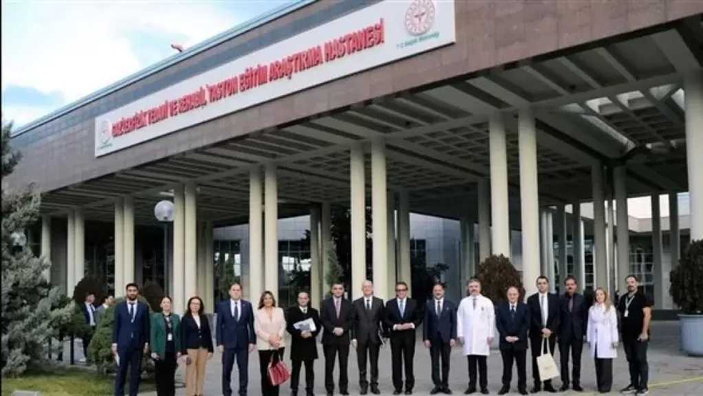 وزير الصحة يزور مستشفى ”أنقرة جازيلر” لتأهيل إصابات الحبل الشوكي والدماغ