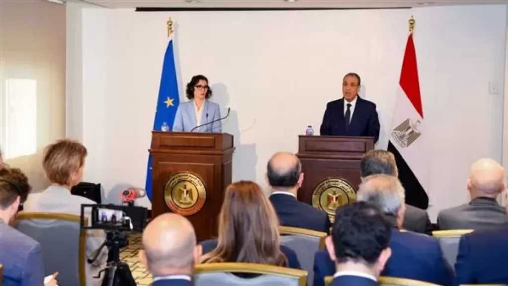 وزير الخارجية يلتقى مع مفوضة الاتحاد الاوروبى لإدارة الأزمات