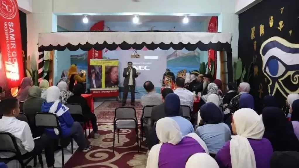 السكة الحديد تكثف لقاءات التوعية لطلبة المدارس بأخلاقيات التعامل مع المرافق العامة