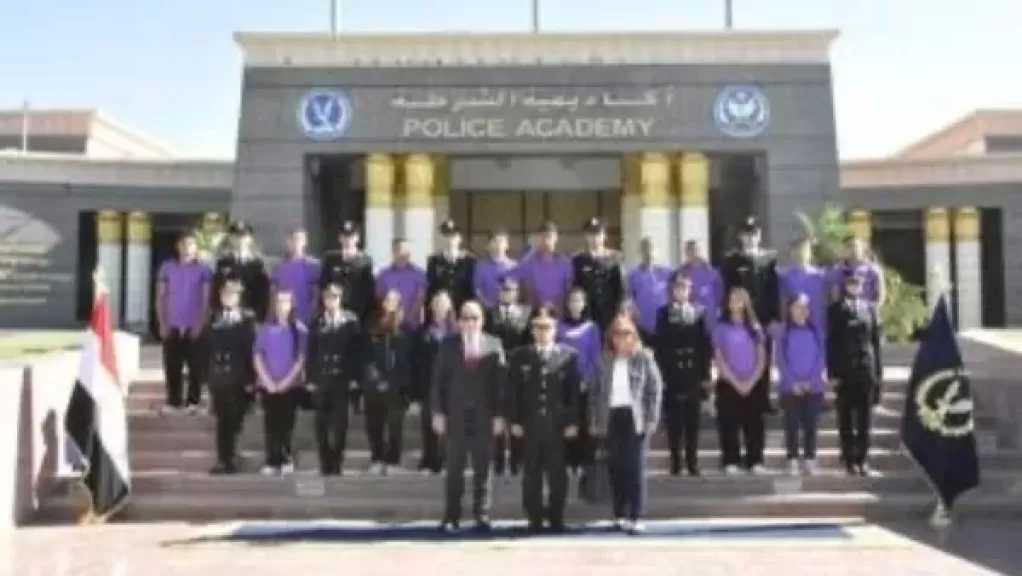 وفد طلبة وطالبات المرحلة الثانوية يزور أكاديمية الشرطة