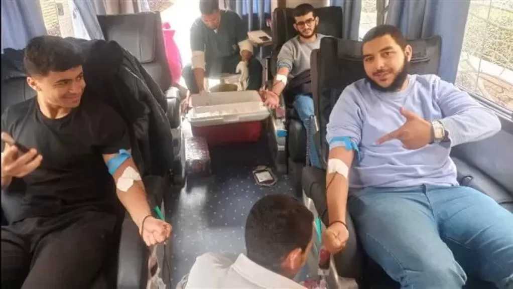 بتجميع 295 كيس دم.. ”الصحة” تنفذ حملة مكثفة للتبرع بالدم بجامعة حلوان