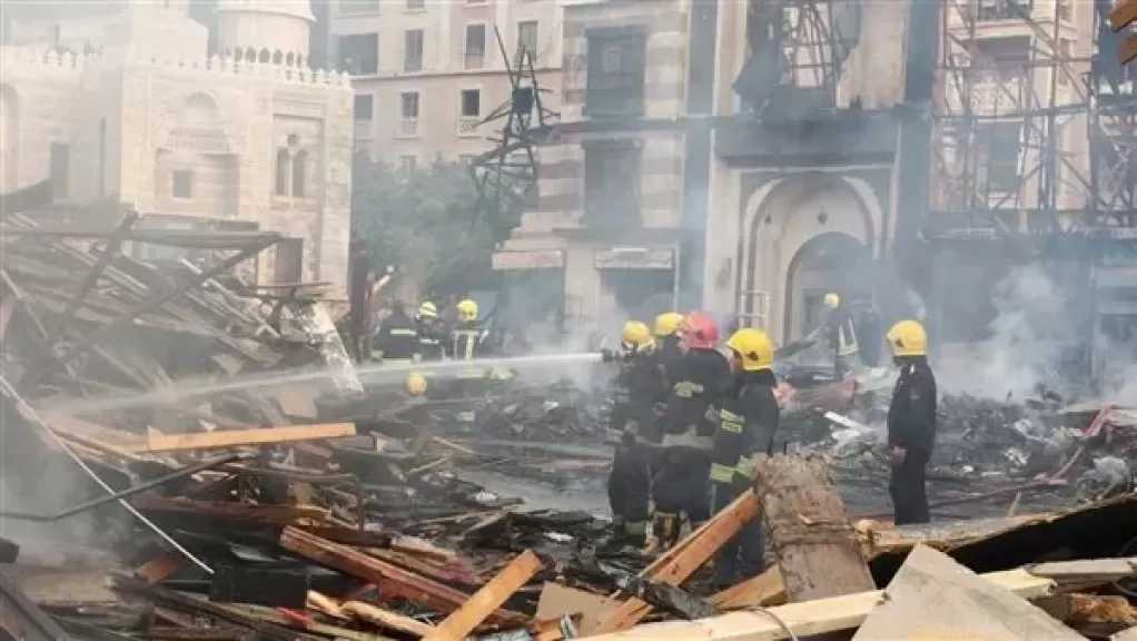محافظ الجيزة بعلن السيطرة على حريق موقع استوديو مصر دون خسائر بالأرواح