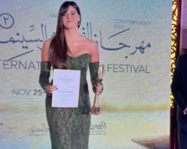 تكريم ميران عبد الوارث في ختام الدورة الثانية من مهرجان الفيوم