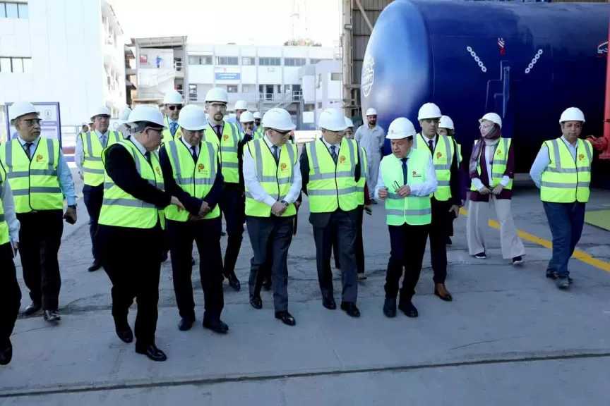 رئيس سوناطراك الجزائرية يزور شركة بتروجت لتصنيع مكونات المشروعات البترولية