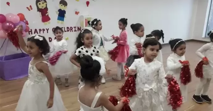 مركز استقبال أبناء وبنات العاملين بديوان وزارة التضامن بالعاصمة الجديدة ينظم احتفالا للأطفال
