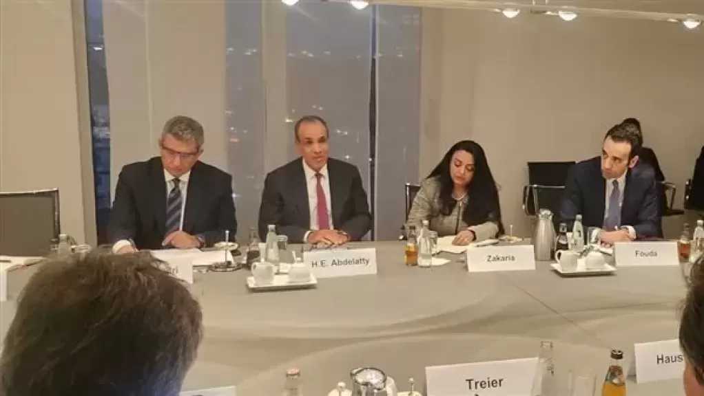 وزير الخارجية يبحث سبل تعزيز التعاون الاقتصادي والتجاري بين مصر وألمانيا