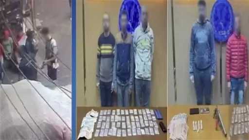 ضبط 3 عناصر إجرامية أثناء بيعهم المواد المخدرة بالجيزة