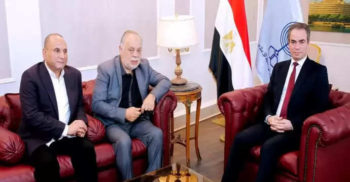 رئيس الهيئة الوطنية للإعلام يستقبل نقيبي الممثلين والسينمائيين لبحث التعاون المشترك