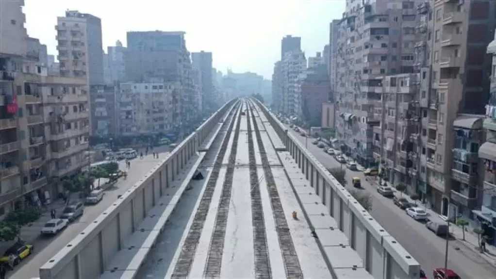 تقدم ملحوظ في أعمال تنفيذ مشروع المرحلة الأولى من مترو الإسكندرية