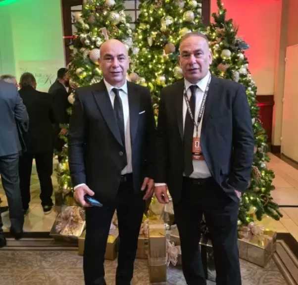 وصول حسام وإبراهيم حسن مقر قرعة كأس العالم 2026