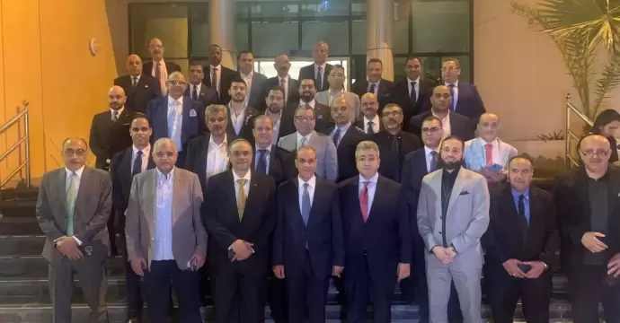 وزير الخارجية يلتقي الجالية المصرية في قطر