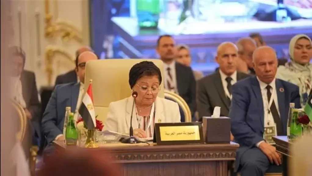 نائب وزير الصحة تستعرض الإنجازات المصرية بالمنظومة السكانية بالمجلس العربي للسكان والتنمية بالعراق