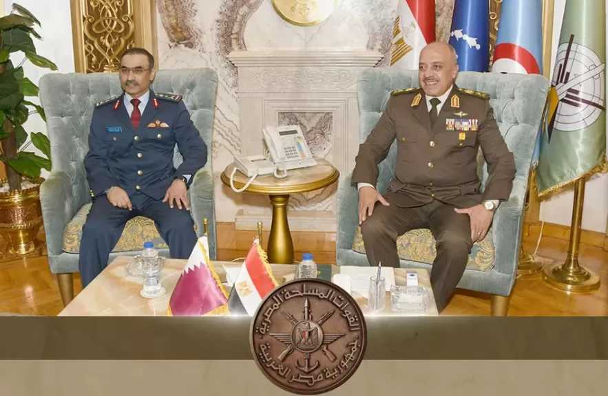 رئيس أركان حرب القوات المسلحة يلتقي نظيره القطري