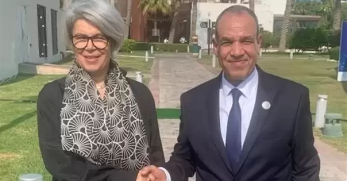 وزير الخارجية يلتقي مبعوثة الاتحاد الأوروبي للقرن الإفريقي