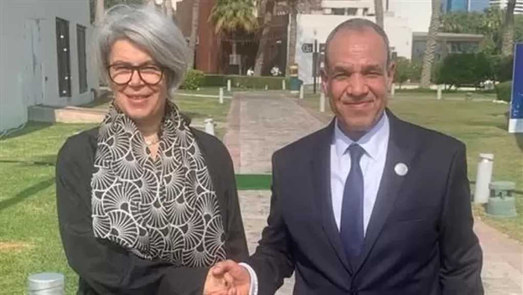 وزير الخارجية يلتقي مبعوثة الاتحاد الأوروبي للقرن الإفريقي