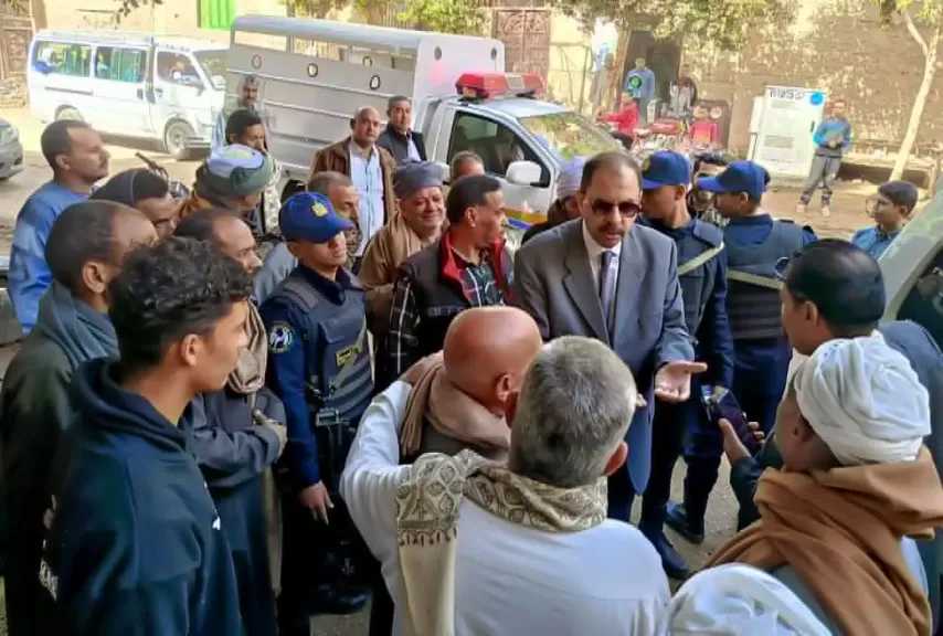 محافظ سوهاج يوجه بتحسين النظافة والتطهير الفوري لترعة تونس