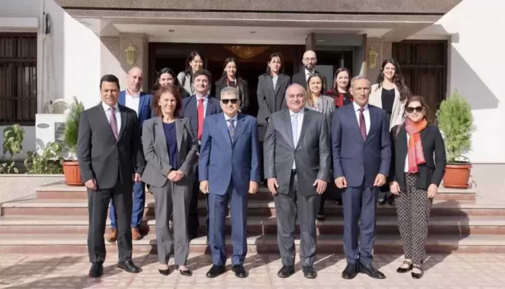 بعثة صندوق النقد الدولي تزور هيئة قناة السويس