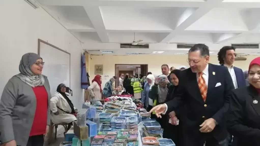 التضامن تنظم معرض ديارنا جامعات للحرف اليدوية والتراثية بجامعة القاهرة