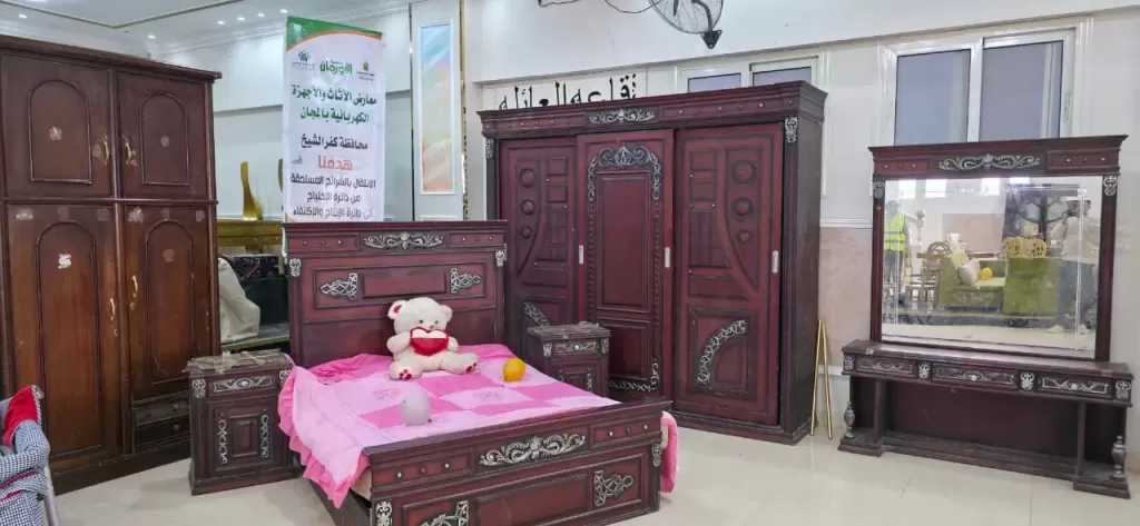 توزيع أثاث منزلي على 260 أسرة من الأولى بالرعاية بقرى مركز دسوق بكفر الشيخ