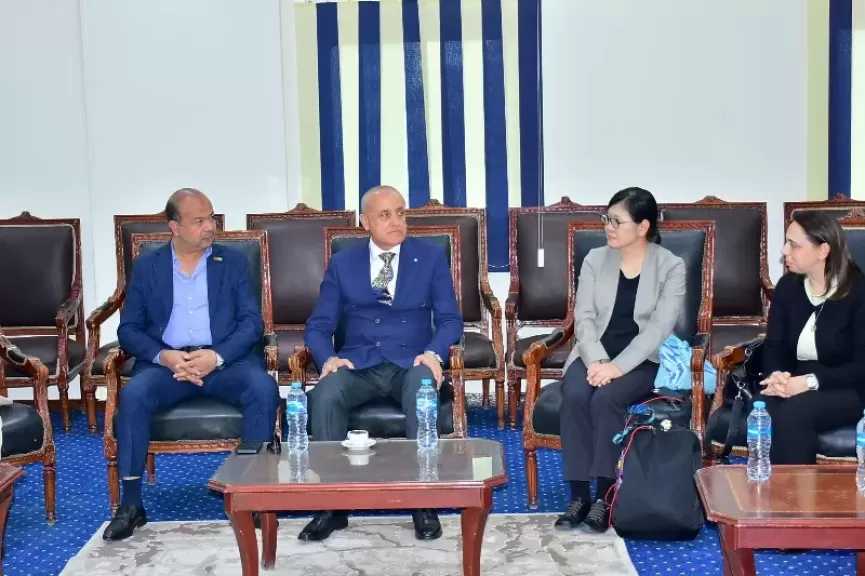 محافظ الأقصر يلتقي وفد «جايكا» بمكتبة مصر العامة ويشيد بدورها الثقافي وبرامج التدريب