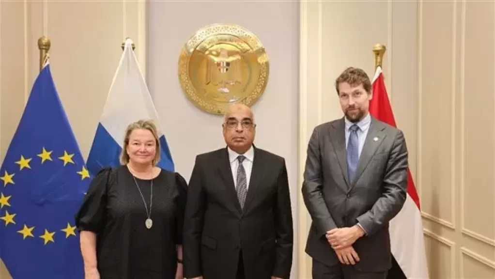 وزير العدل يستقبل مديرة مركز سيادة القانون بجمهورية فنلندا