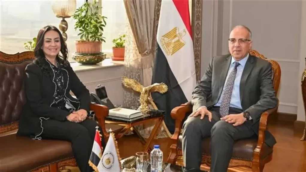 وزيرا الري والتضامن يبحثان التعاون فى تدوير ورد النيل لإنتاج مشغولات يدوية متميزة