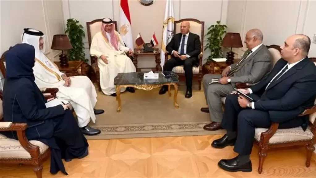 وزير الصناعة والنقل يبحث مع وزير التجارة الخارجية القطري تدشين مشروعات تكاملية مصرية قطرية