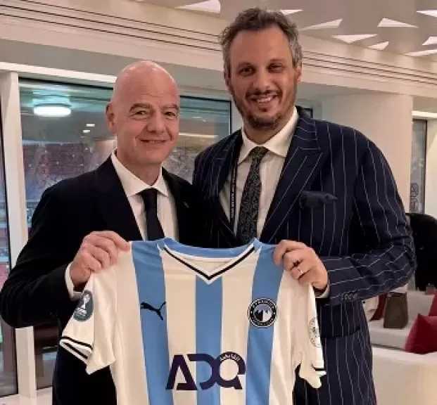 إنفانتينو يشيد بأداء بيراميدز ببطولة إنتركونتيننتال