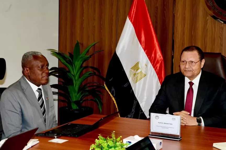 د.أحمد طه: مستعدون لدعم القطاع الصحي بناميبيا ونقل خبراتنا لبناء نظام رعاية صحية عالي الجودة