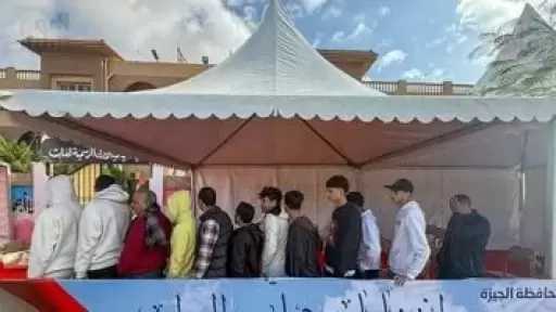 فتح لجان تصويت المصريين فى لوس أنجلوس بجولة الإعادة بانتخابات النواب