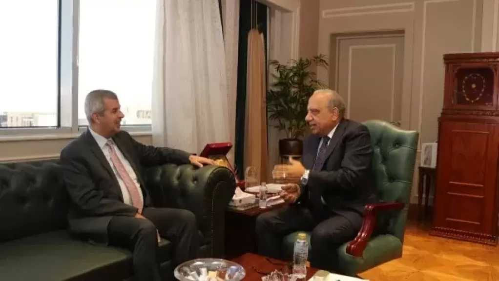 وزير الكهرباء ونظيره الأردني يشهدان مراسم توقيع عقد تبادل الطاقة لعام 2026