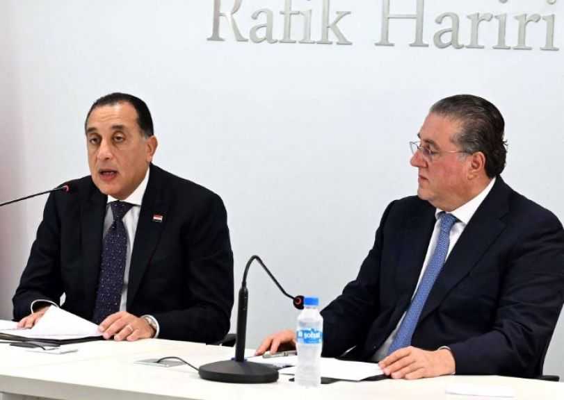 رئيس الوزراء يجيب عن أسئلة مسئولي الهيئات الاقتصادية وغرفة التجارة والصناعة بلبنان