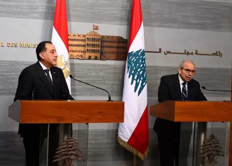 مدبولي: مصر تنقل رسالة دعم شامل للبنان وتؤكد تعزيز التعاون الثنائي في مختلف المجالات