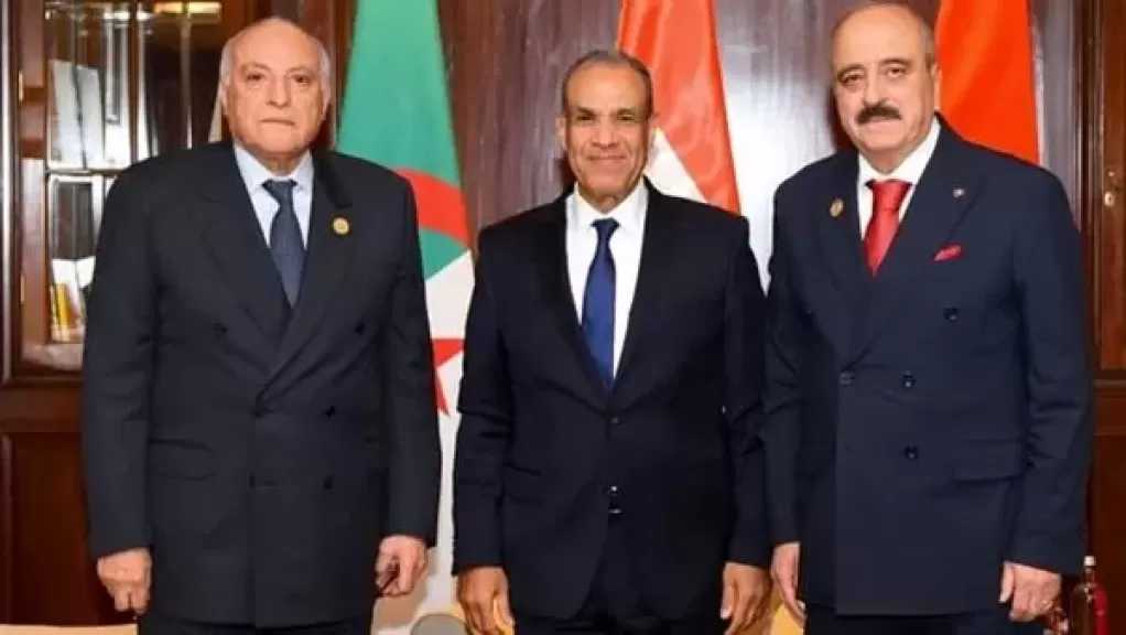 وزير الخارجية يعقد اجتماعاً ثلاثيا حول ليبيا مع نظيريه الجزائري والتونسي