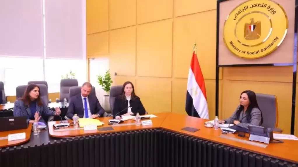 مايا مرسي تستقبل وفد البنك الدولي لمتابعة برنامج تكافل وكرامة وتعزيز جهود الحماية الاجتماعية