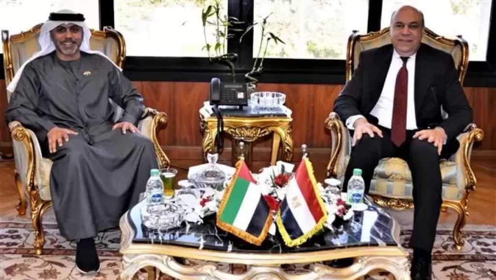 وزير الطيران يستقبل سفير الإمارات لبحث التعاون المشترك