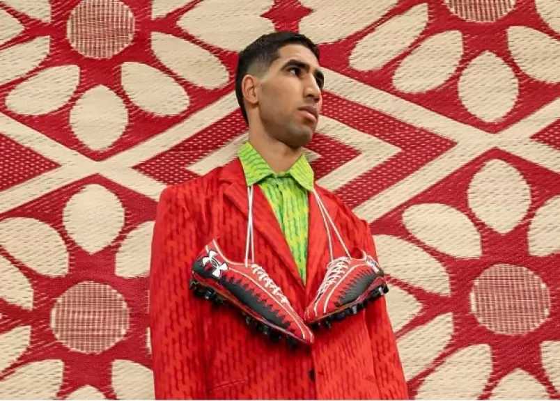 حذاء خاص لأشرف حكيمي في أمم أفريقيا 2025 بطابع مغربي مميز