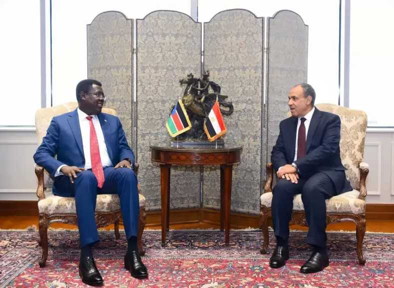 مشاورات سياسية بين وزير الخارجية ونظيره في جنوب السودان