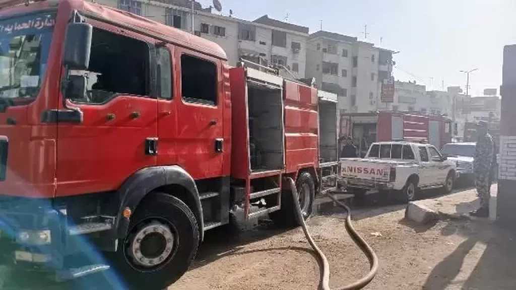 مصرع شخص في حريق شقة بالقاهرة