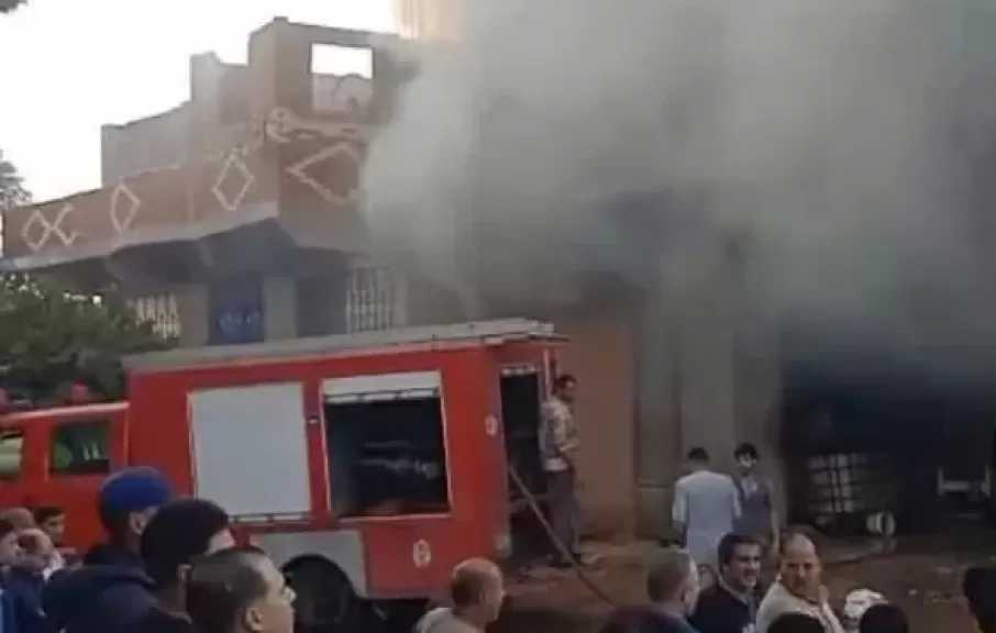 السيطرة على حريق داخل مدرسة بمنطقة البارودية في الفيوم دون إصابات
