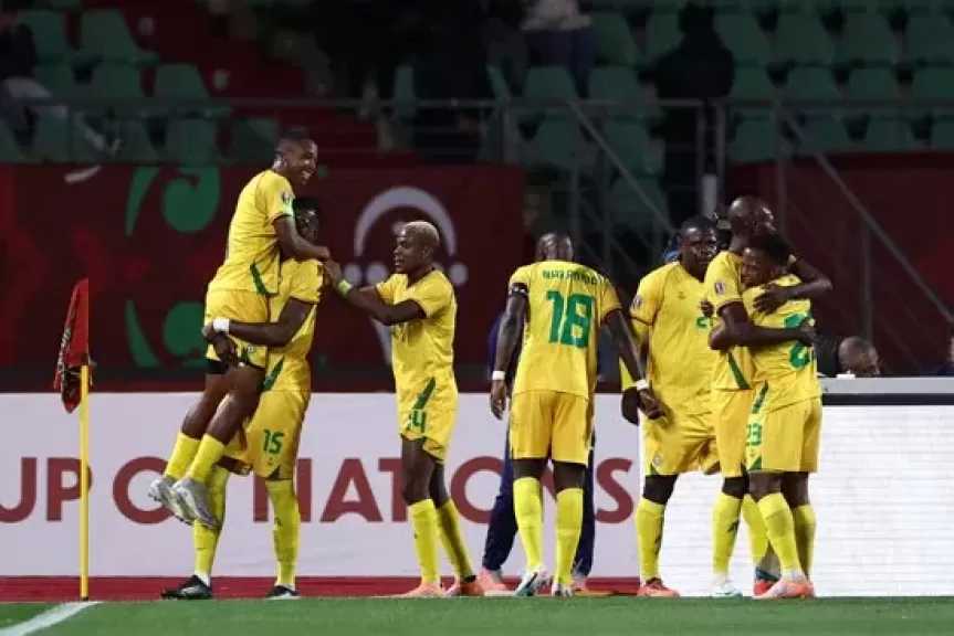 منتخب مصر يتأخر 1 - 0 أمام زيمبابوى بعد مرور 30 دقيقة