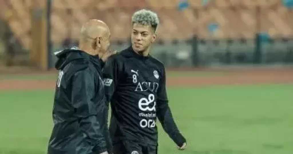 مصطفى محمد بديلا لإمام عاشور أمام زيمبابوى بعد 33 دقيقة