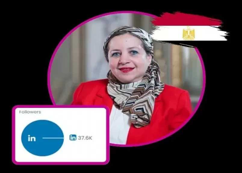 عبير خضر ضمن أفضل 20 شخصية مؤثرة على LinkedIn في مصر لعام 2025