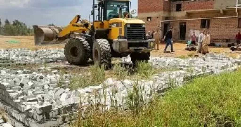 الزراعة: إزالة 274 حالة تعدي على الأراضي خلال أسبوع