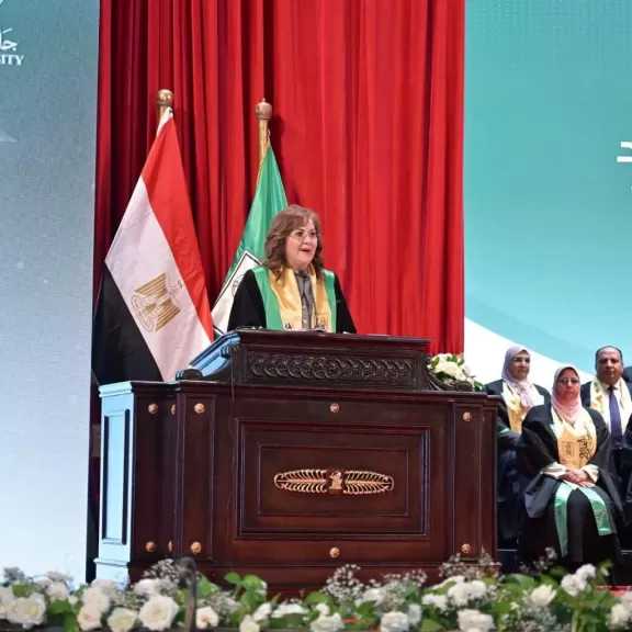 احتفالية كبرى بعيد العلم العشرين بجامعة القاهرة بحضور كبار رجالات الدولة وقيادات الجامعات المصرية